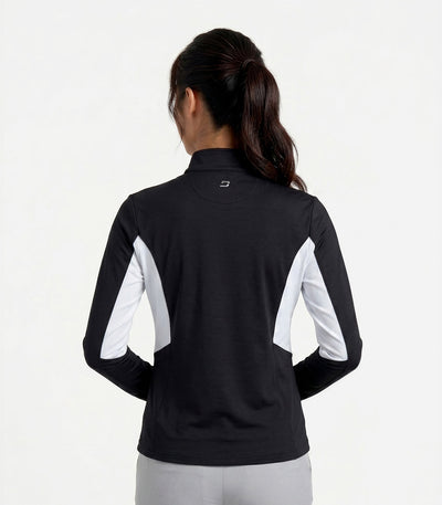 LADIES BREEZY MIDLAYER - NOIR