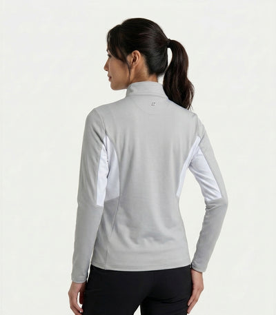 LADIES BREEZY MIDLAYER - GRIS