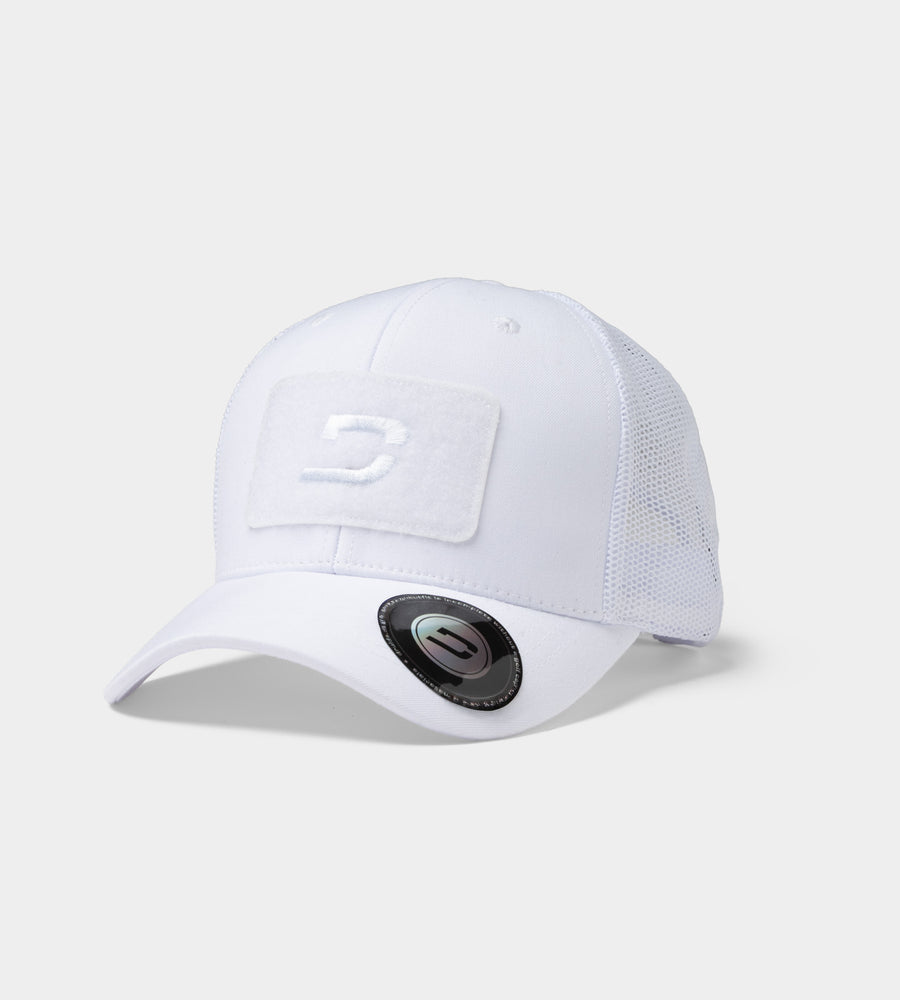 OAK VELCRO CAP - WHITE / WHITE