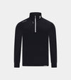 KIDS ULTRA BLEND 1/4 ZIP - BLACK