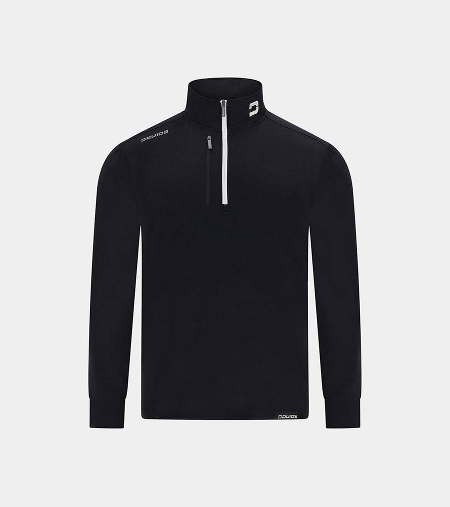 KIDS ULTRA BLEND 1/4 ZIP SCHWARZ