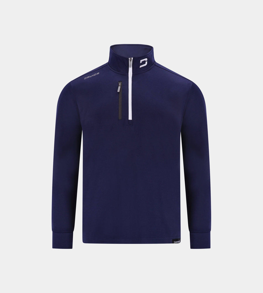 KIDS ULTRA BLEND 1/4 ZIP MARINEBLAU