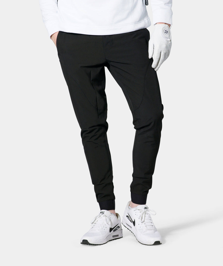 LUXE GOLF JOGGERS - NERO
