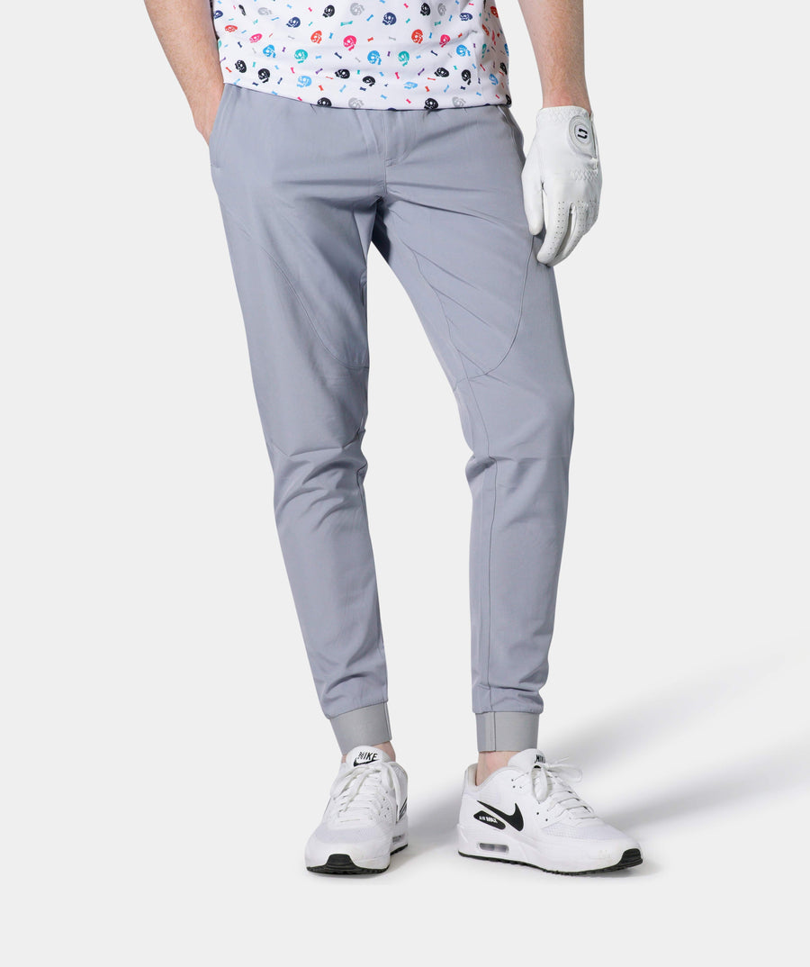 LUXE GOLF JOGGERS - GRIGIO
