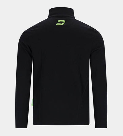 PIQUE MIDLAYER - NOIR