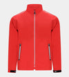 TWIN STRIPE RAIN JACKET - RED