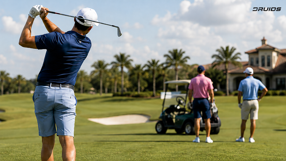 Best Men’s Golf Shorts for Summer: 6 Druids Picks