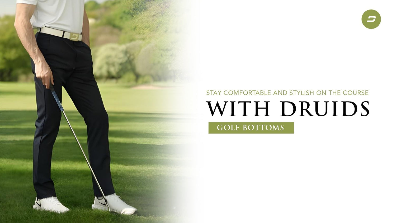Stay Comfortable And Stylish On The Course With Druids Golf Bottoms