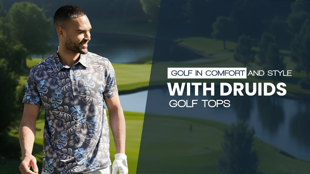 Golf In Comfort And Style With Druids Golf Tops