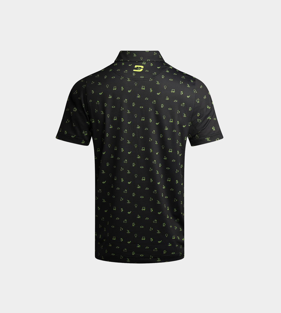 KIDS CLUB POLO 2.0 - BLACK