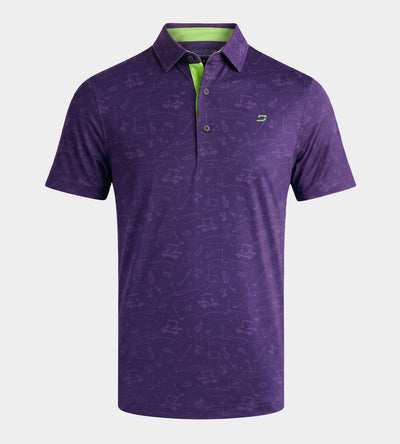CIRCUIT POLO - PURPLE