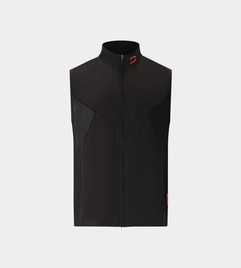 KIDS AIR MESH GILET - NERO