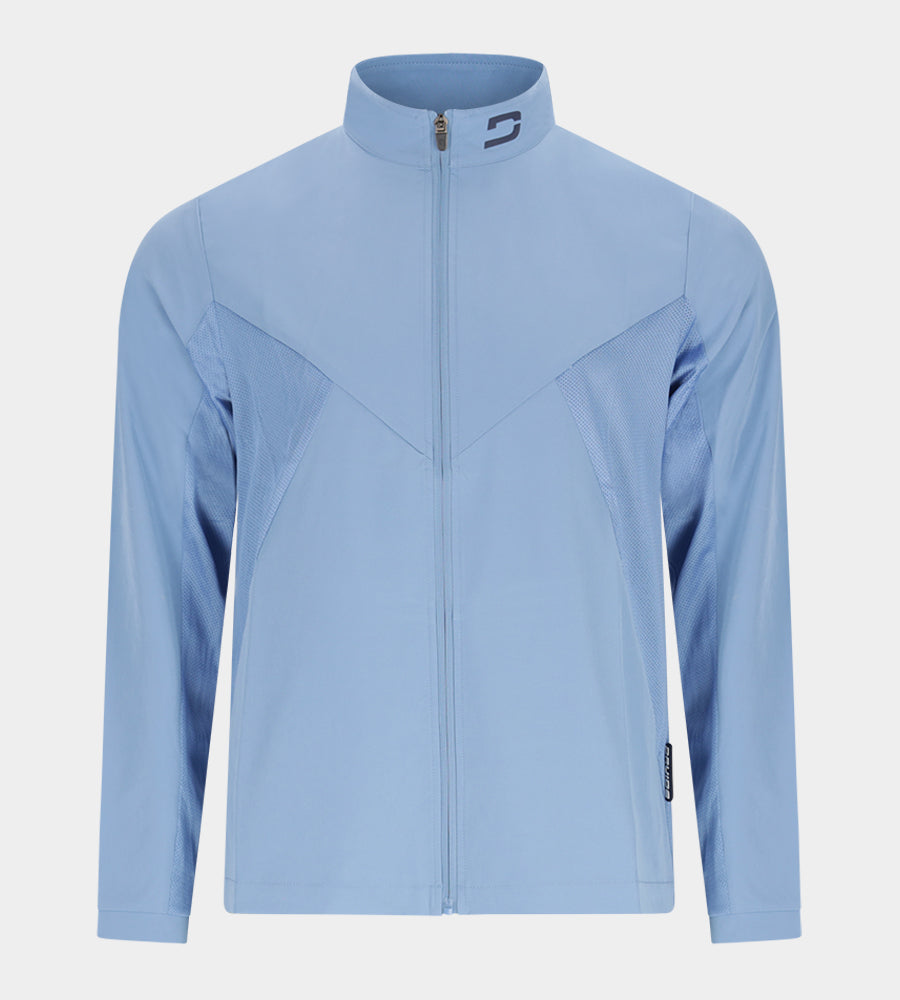 Air Mesh Jacket in Blue Stylish Golf Jackets Druids