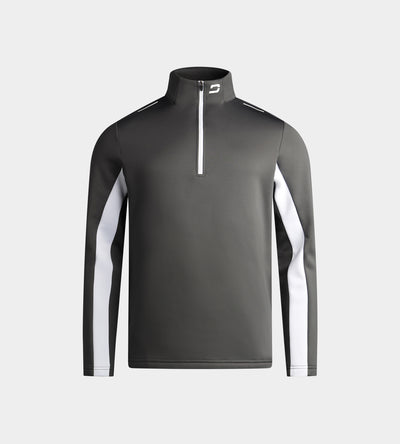 KIDS ALVEY MIDLAYER - CHARBON