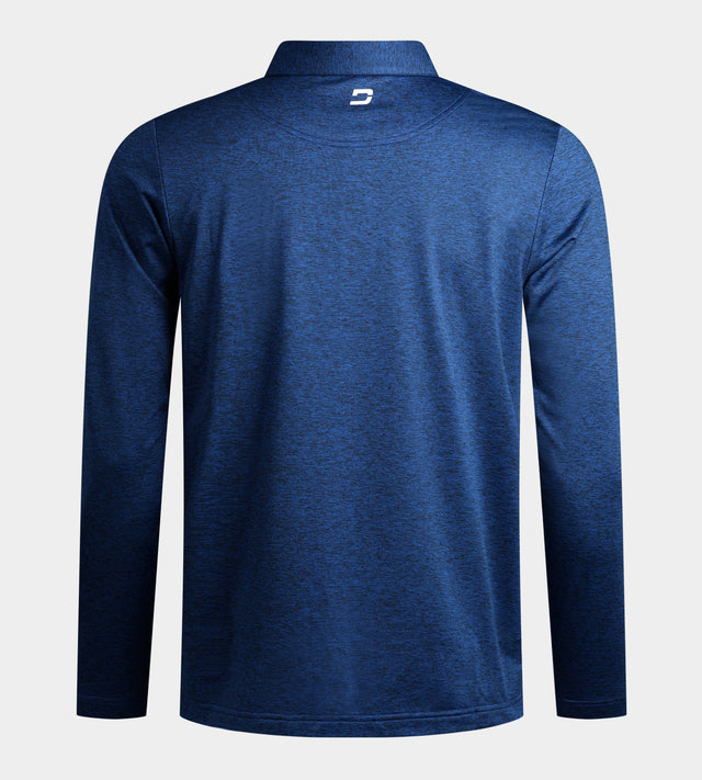 ARDENT FLEECE LINED POLO - NAVY