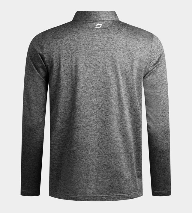 ARDENT FLEECE LINED POLO - GREY