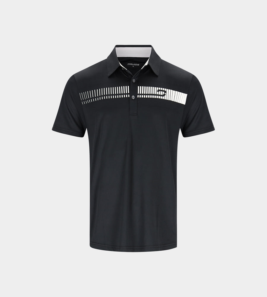 KIDS ATHLETICA POLO - ZWART