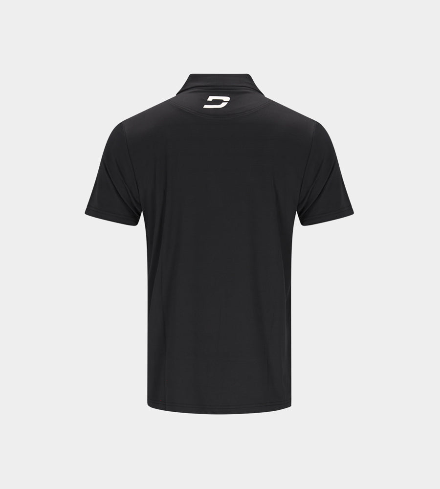 KIDS ATHLETICA POLO - ZWART
