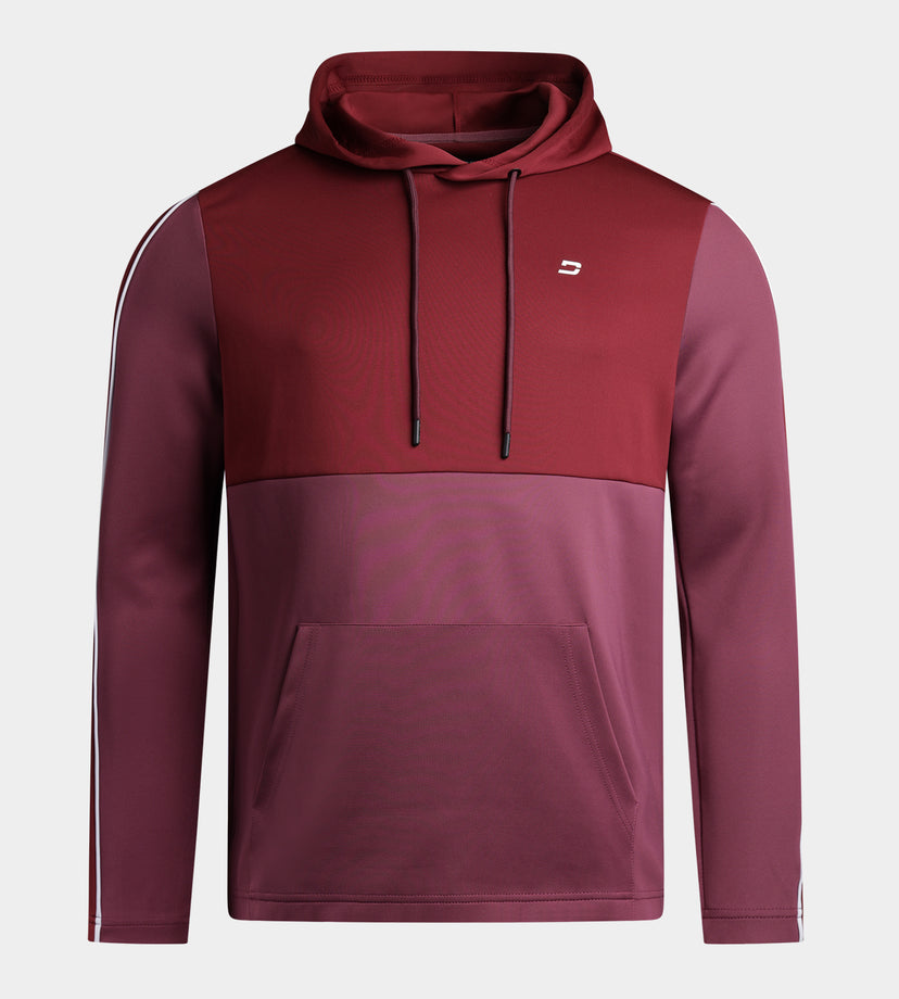 AUGUSTAS HOODIE - BORGOGNA