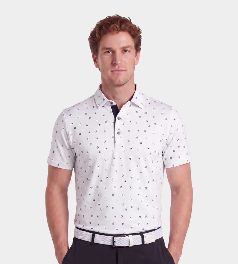 BLOSSOM POLO - WHITE