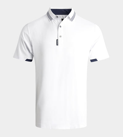 BACKNINE POLO - WHITE