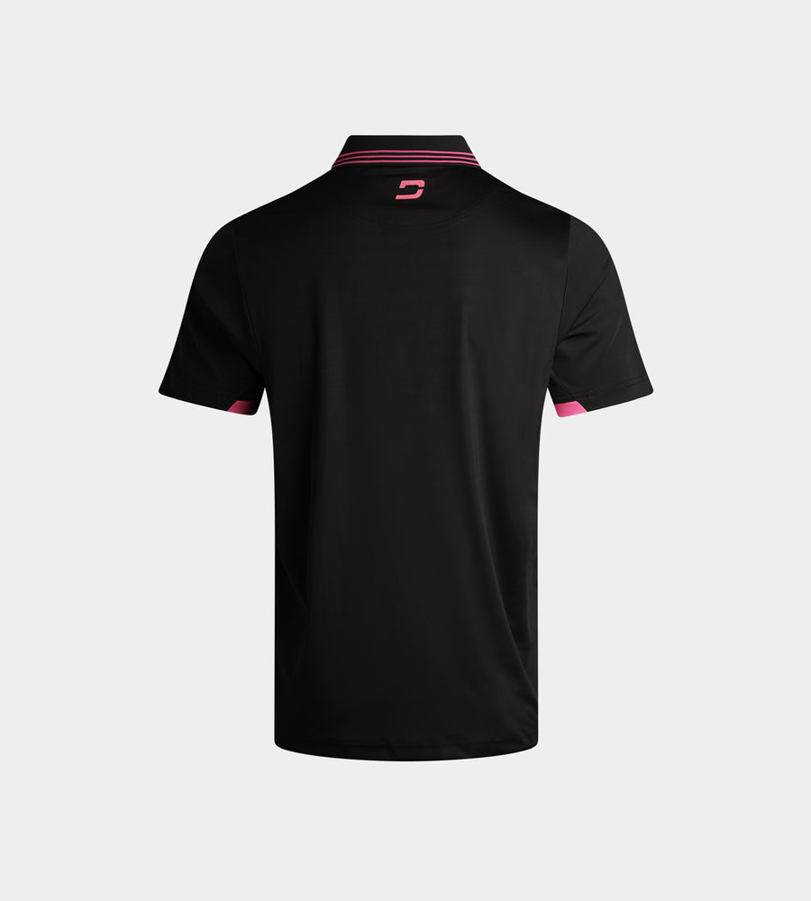 KIDS BACKNINE POLO - BLACK