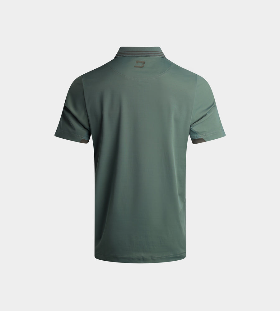 KIDS BACKNINE POLO - SAGE