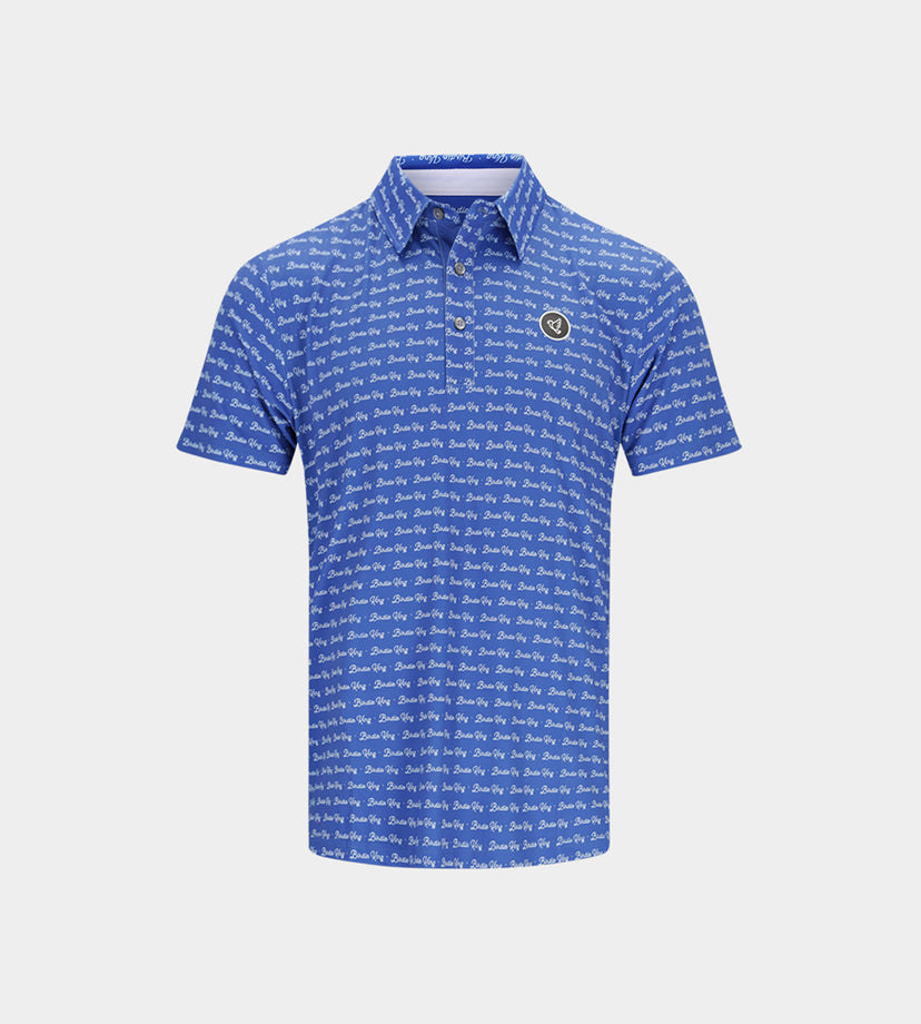 KIDS BIRDIE KING POLO - BLEU