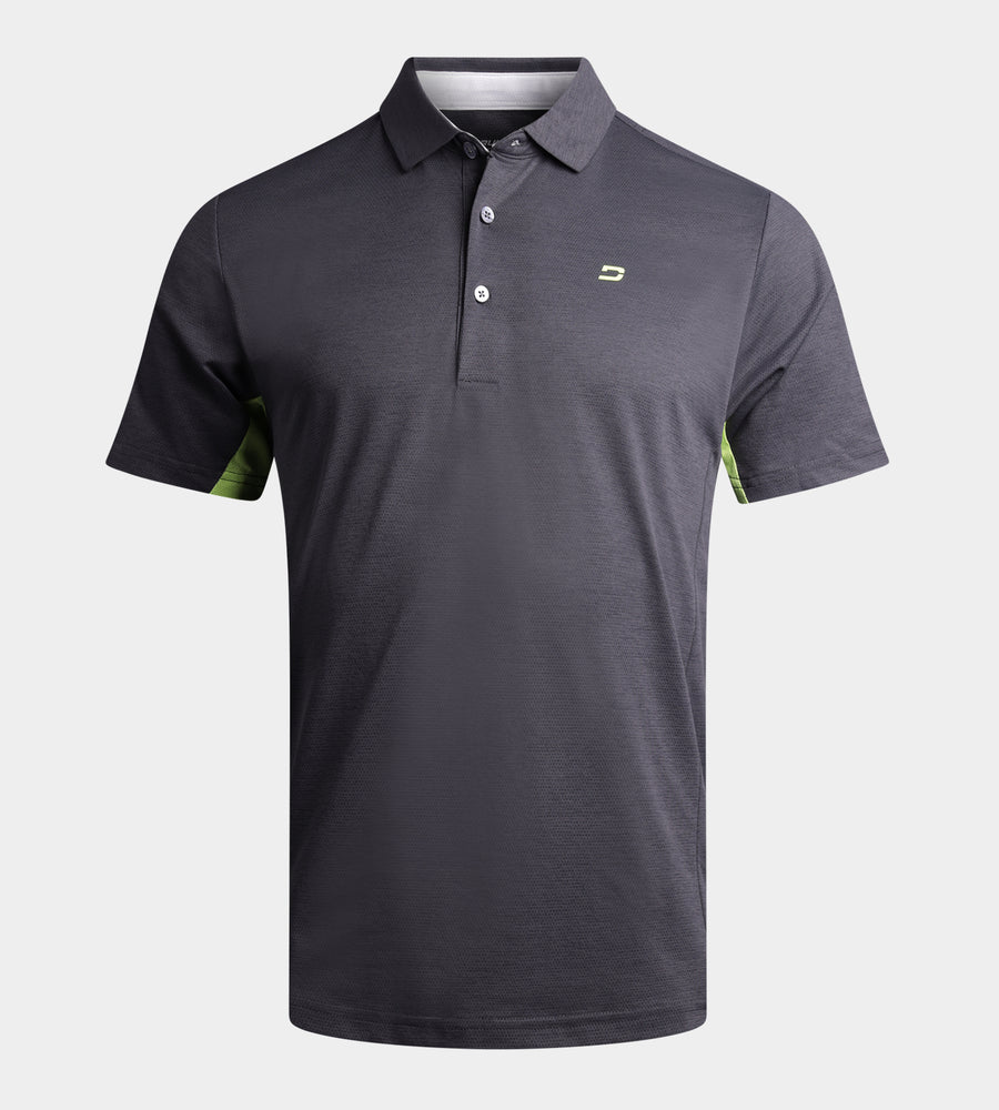 BLACKOUT POLO - CHARCOAL