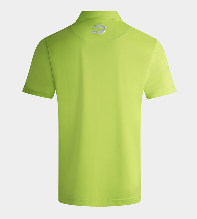 BLOCK PIQUE POLO - LIME