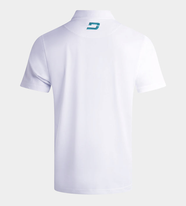 BLOCK PIQUE POLO - BLANC