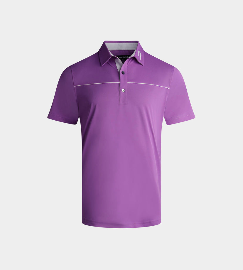 KIDS BLOCK PIQUE POLO - VIOLA