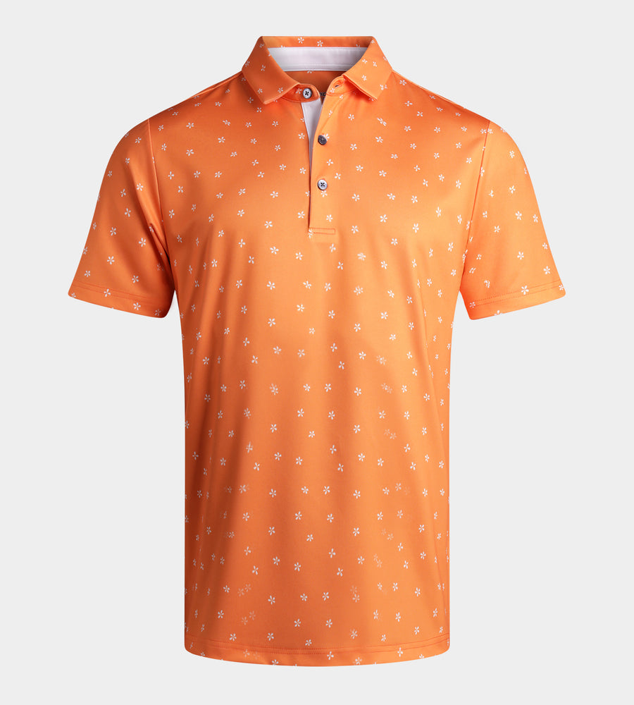 BLOSSOM POLO - ORANGE