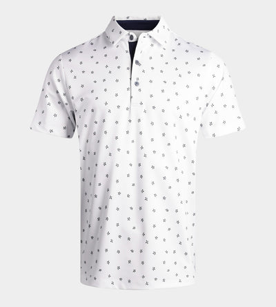 BLOSSOM POLO - WEISS