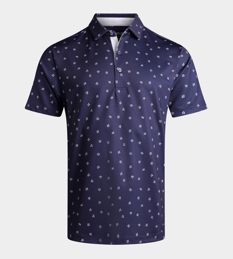 BLOSSOM POLO - NAVY