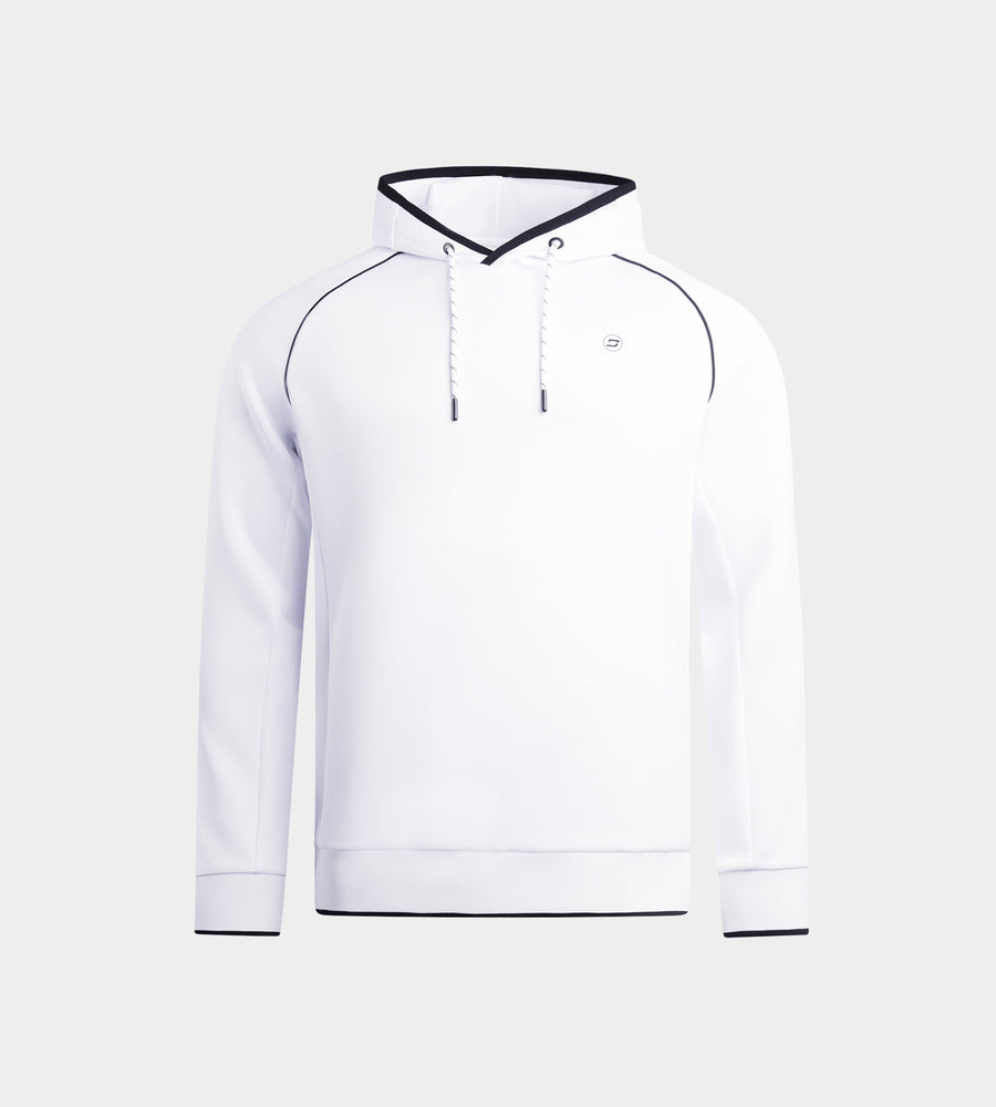 KIDS BULLET HOODIE -WHITE