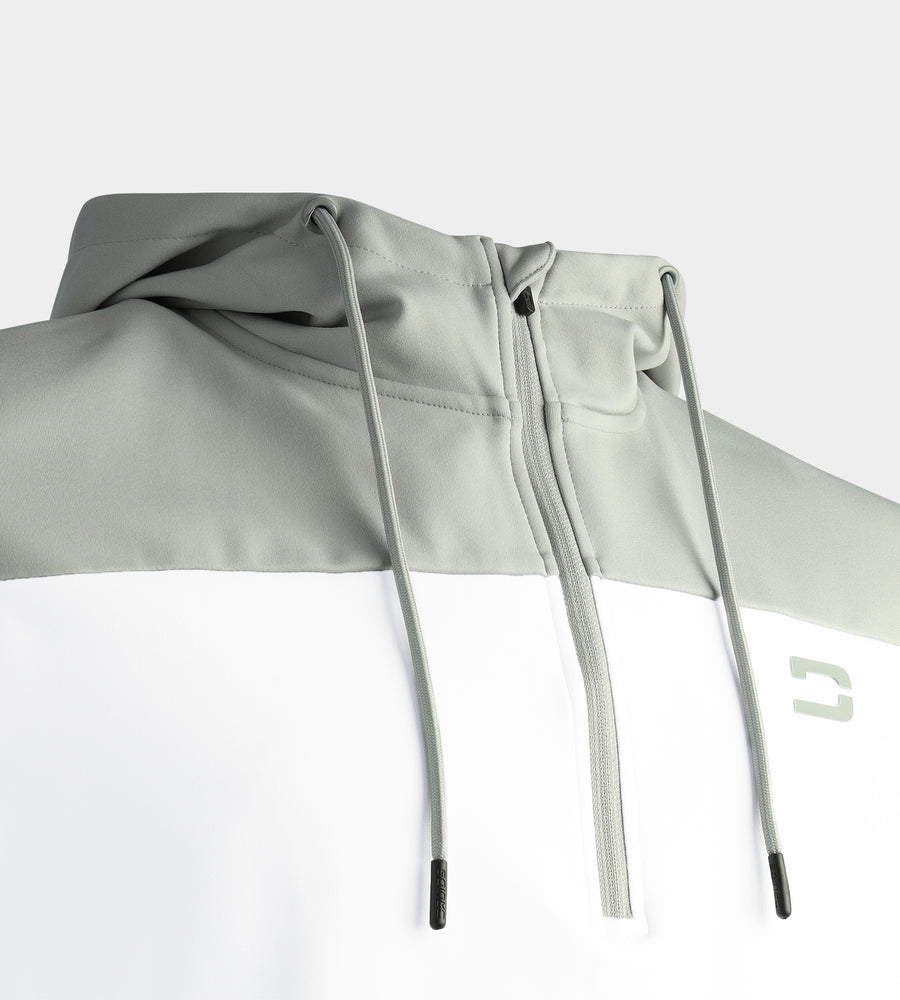 BUNKER HOODIE - WEISS