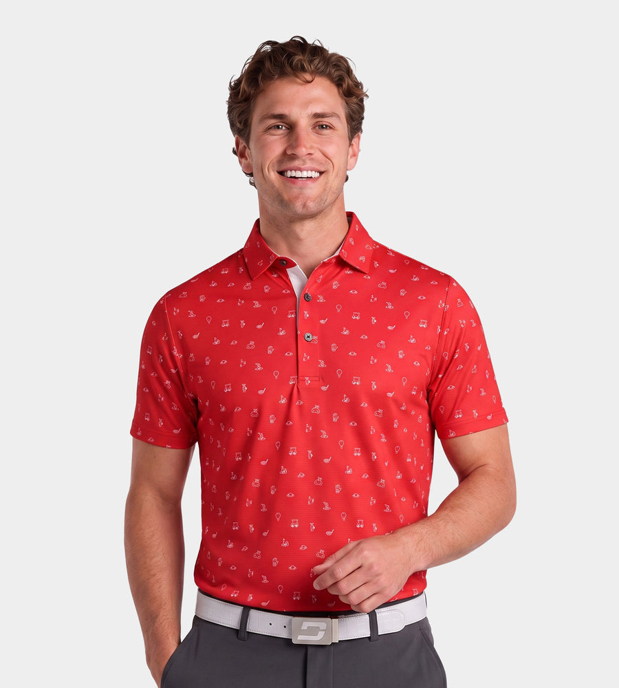 CLUB POLO 2.0 - ROUGE