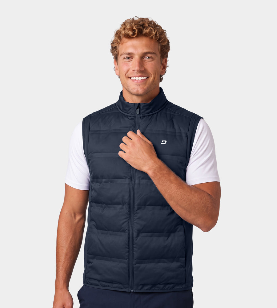 CREST GILET - MARINEBLAUW