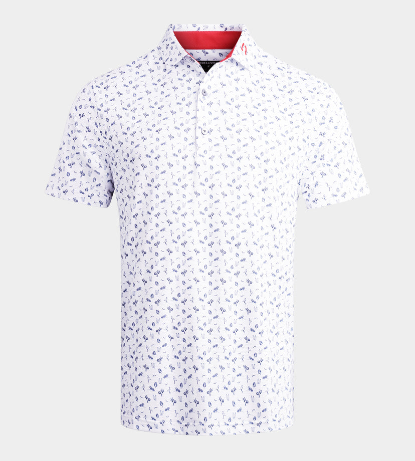 CALIFORNIA POLO - BIANCO