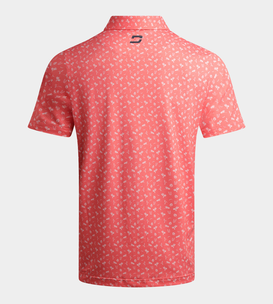 CALIFORNIA POLO - CORAL