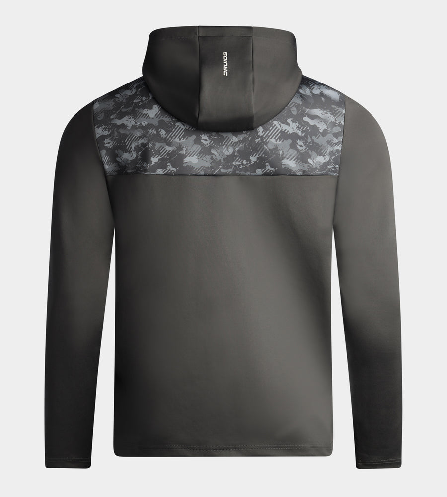 CAMO HOODIE - CHARCOAL