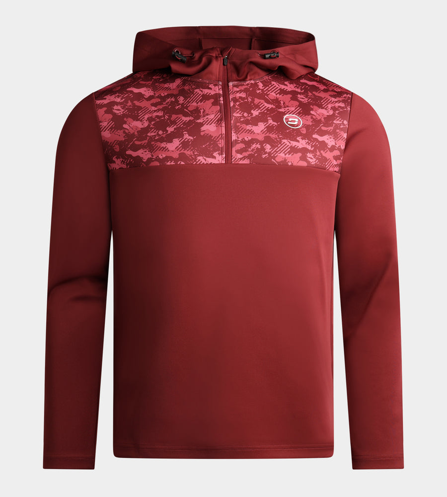 CAMO HOODIE - RED