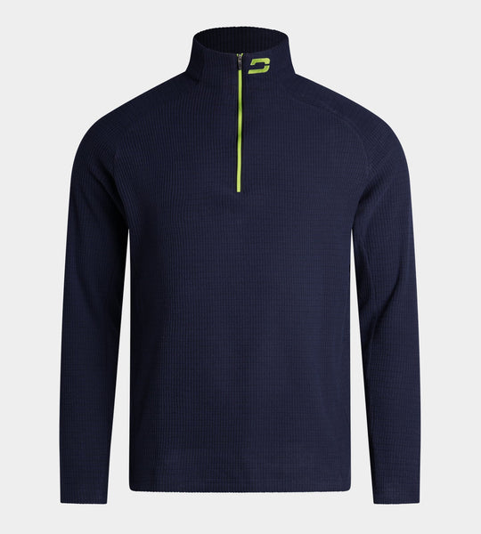 佐藤　アンブロイングランド代表　1/4 Zip Midlayer ネイビー FootJoy TempoSeries Tech Midlayer Golf Pullover Navy - Carl's Golfland