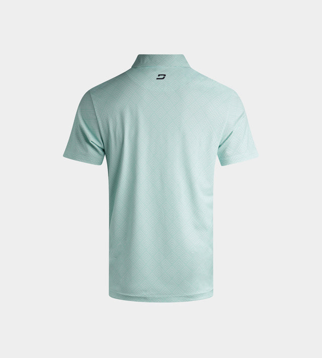 KIDS CHEVRON POLO - MINT
