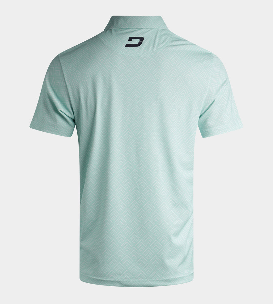 CHEVRON POLO - MINT