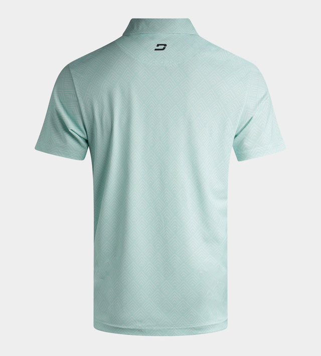 CHEVRON POLO - MENTHE