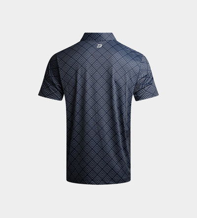 KIDS CHEVRON POLO - NAVY