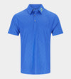 CHEVRON POLO - BLUE