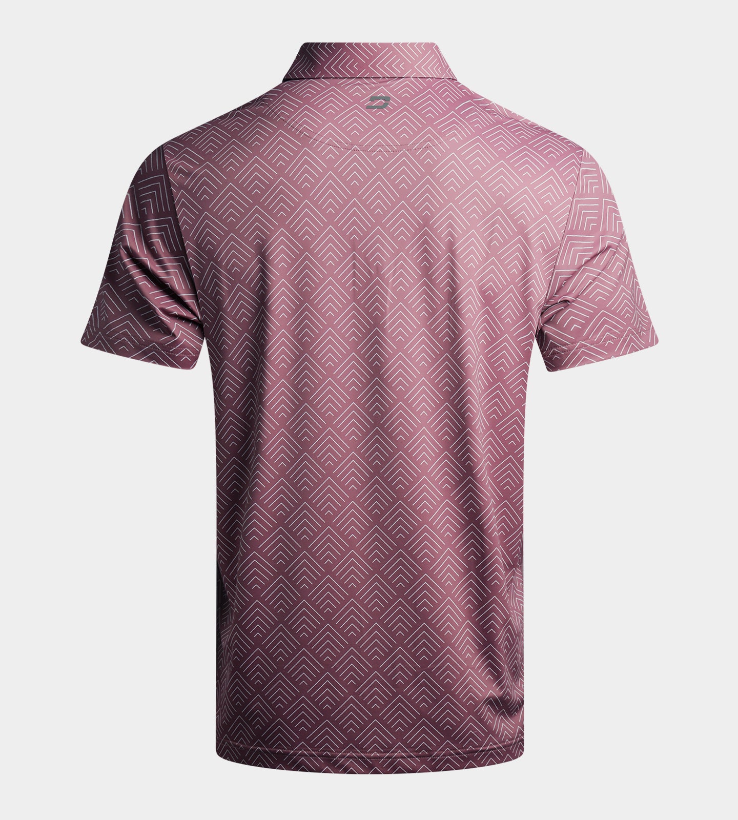 CHEVRON POLO - MULBERRY